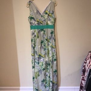 100% cotton summer long dress.